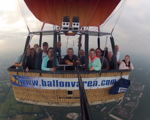 Ballonvaart op 15 augustus in Houten